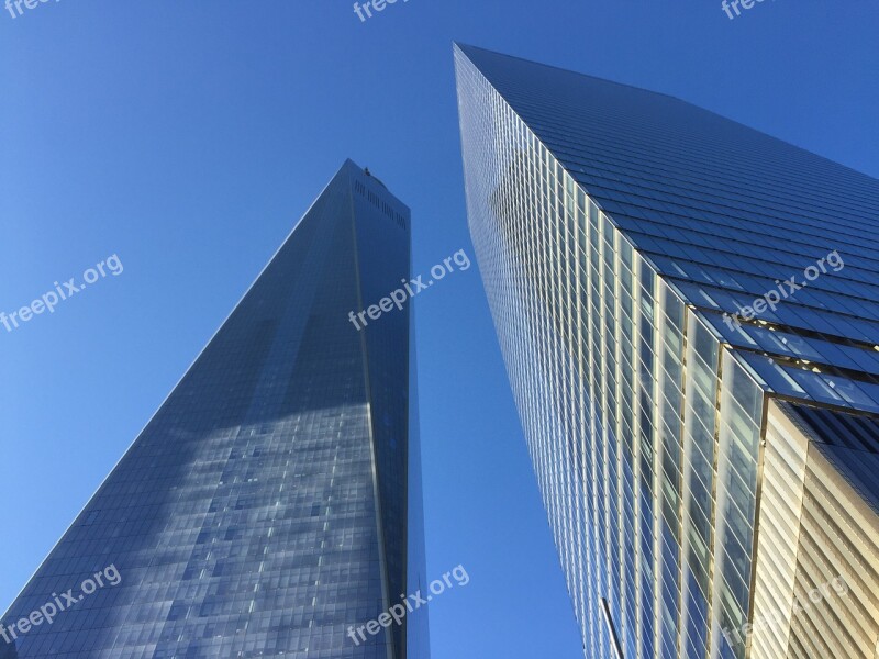 Freedom Tower Nyc New York Skyline Financial District