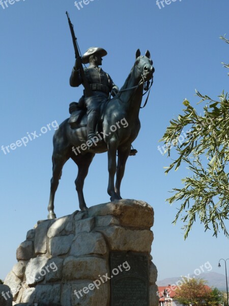 Reiter Monument Namibia Free Photos