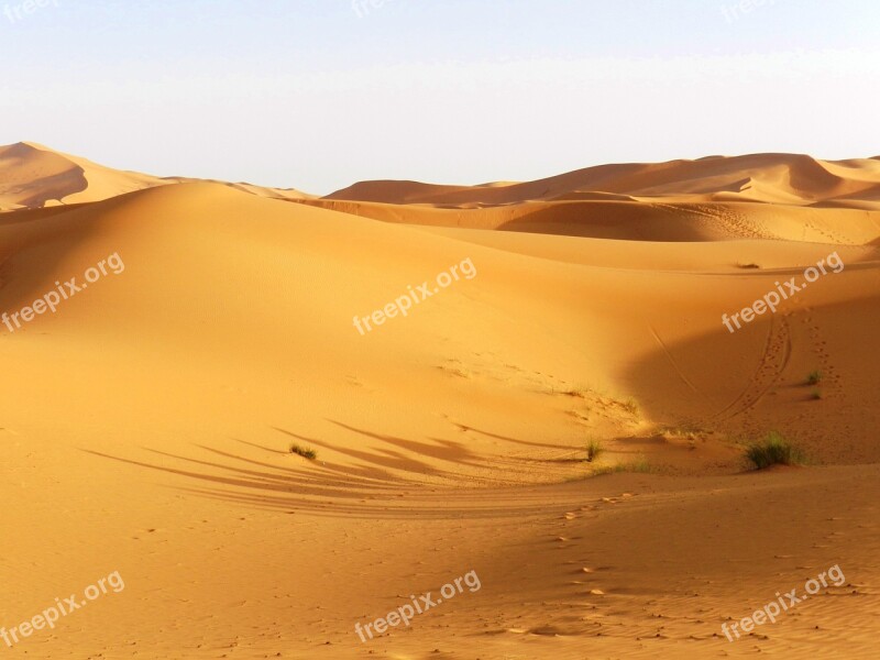 Morocco Desert Dunes Free Photos