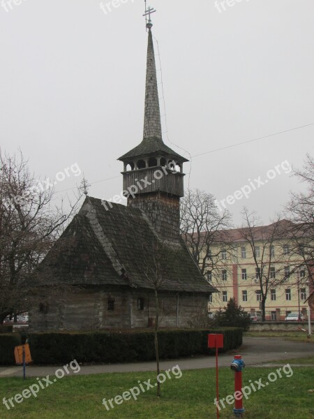 Church Wood Oradea Transylvania Romania