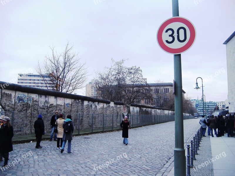 Wall Berlin Berlin Wall Winter Germany