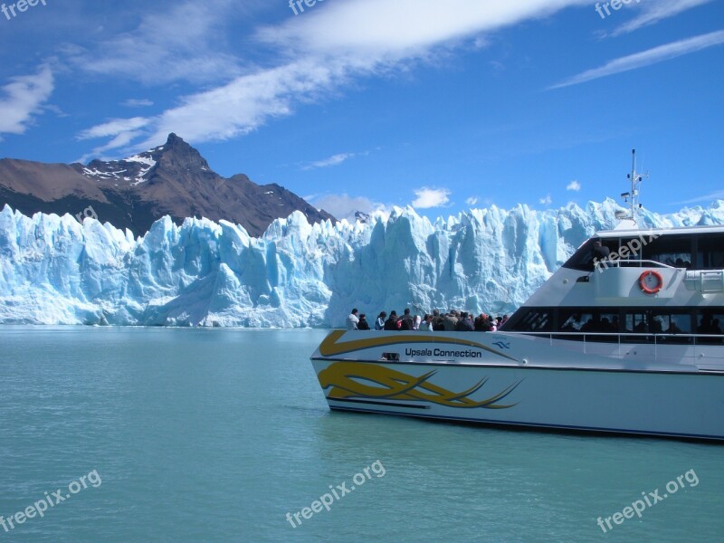 Argentina Glacier Perito Moreno Nature Patagonia