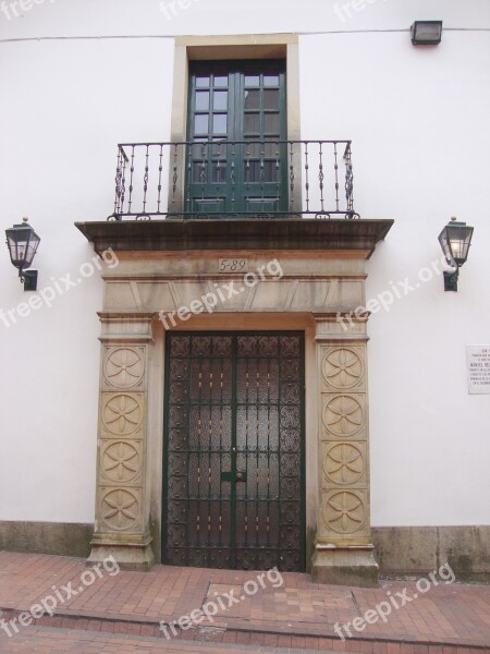 Gate Balcony Old Facade Balconies Façades