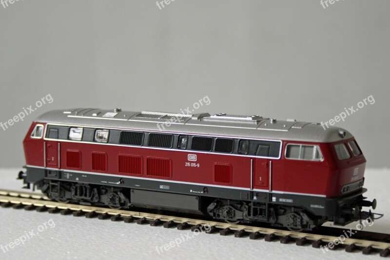 Model Railway Diesel Locomotive Railway 1960 Years Scale H0