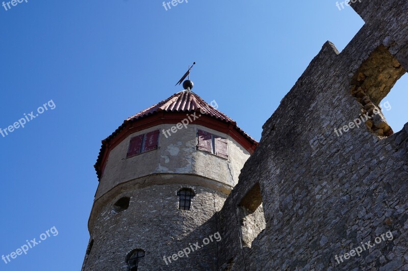 Castle Tower Tuttlingen Knight's Castle Middle Ages