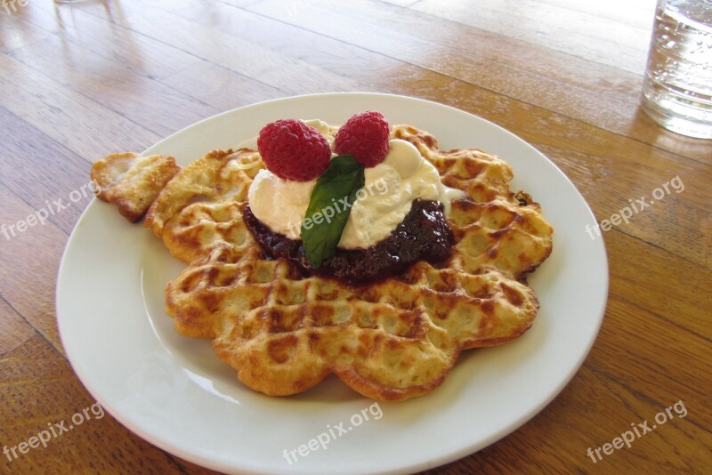 Sweden Waffles Eat Free Photos