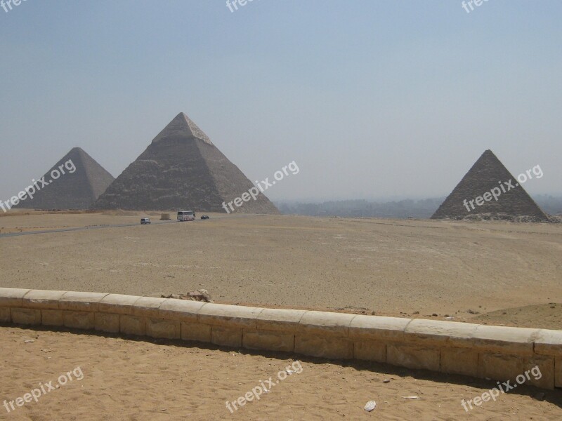 Egypt Giza Pyramid Tourism Ancient