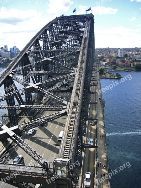 Sydney Harbour Bridge Australia Bridge Port