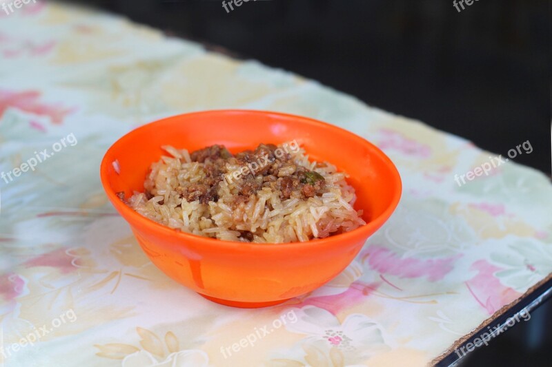 Asia Taiwan Food Oil Meal Glutinous Rice