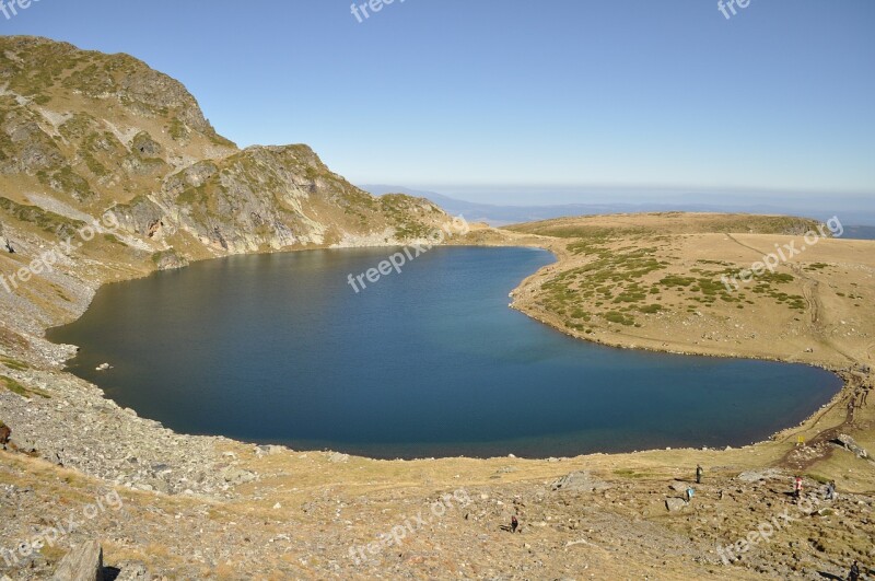 Rila Bulgaria Mounta Mountain Nature