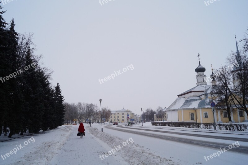 Russia Suzdal Winter Free Photos