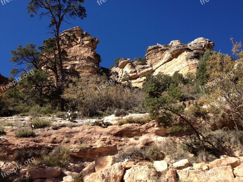 Canyon Light Rock Arizona Nature