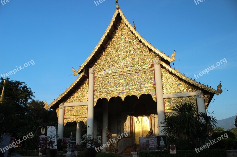 帕辛 Temple Chiang Mai Thailand Free Photos