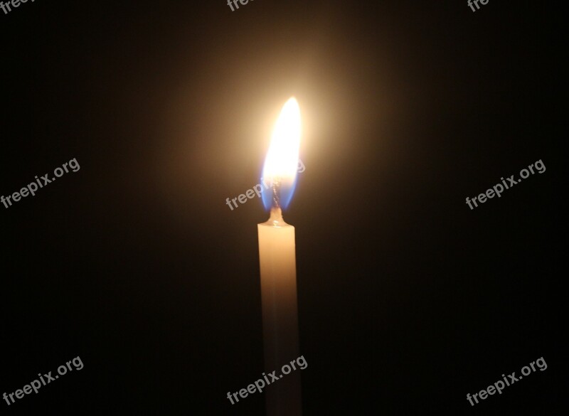 Candle Light Darkness Free Photos