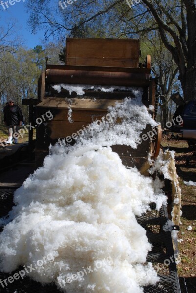 Gin Cotton Cotton Gin Plantation Agriculture