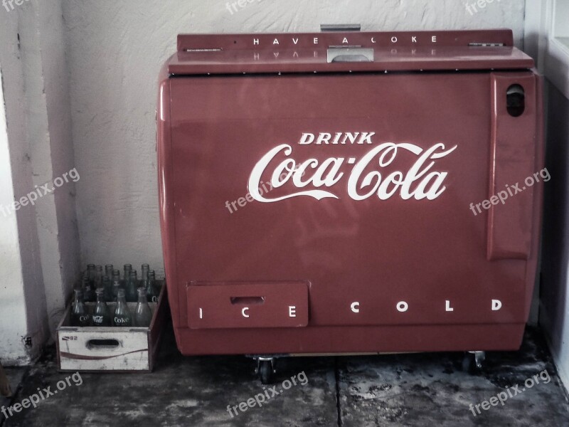 Cooler Oldschool Vintage Coca Cola Coke