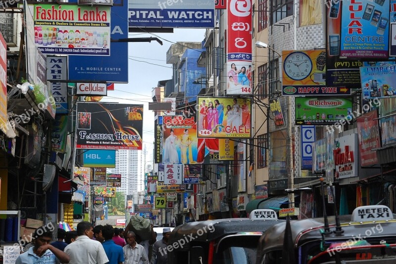 India Indians People City Streets