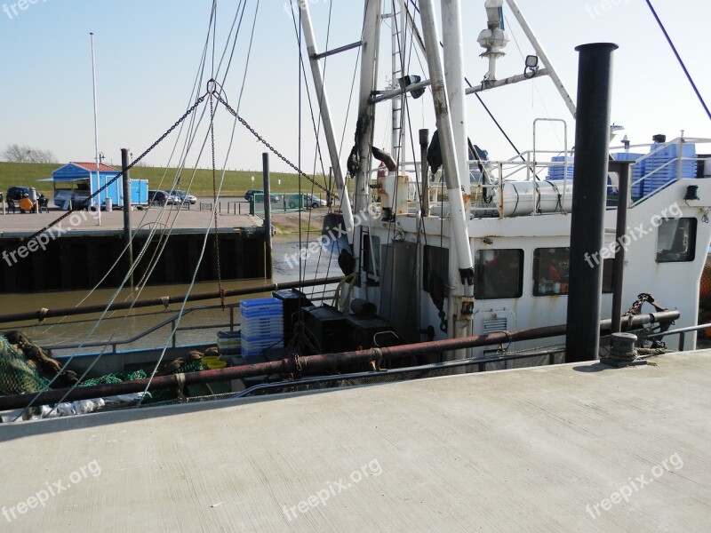 Germany Wremen Ship Fishing Vessel Port