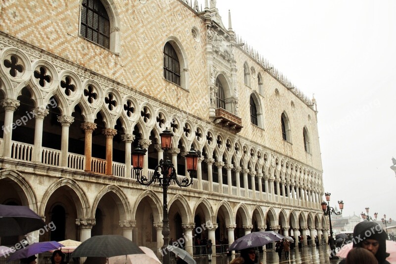 Italy Venice Venezia St Mark's Square Doge