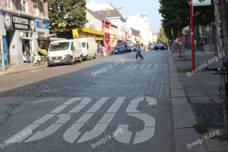 Bus Stop Hamburg My Pearl St Pauli