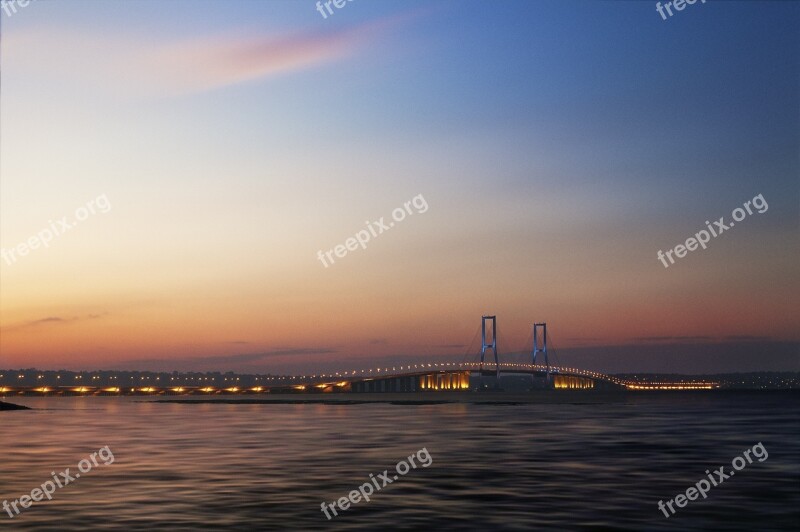 Surabaya Bridge Suramadu Sky Java