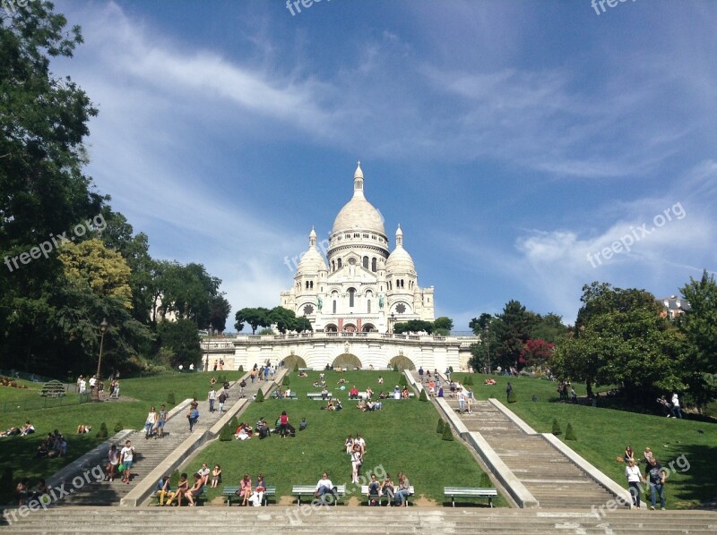 Sacré-coeur Church Paris Travel Basilique