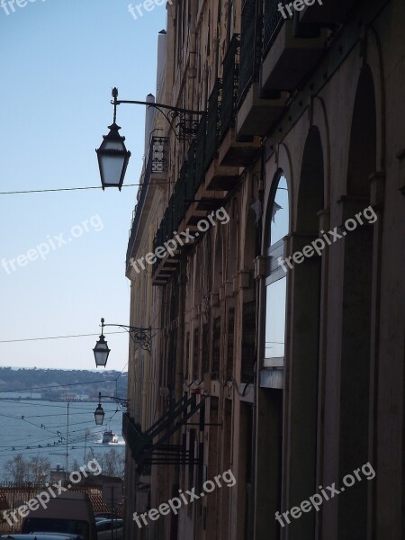 Portugal Lisbon Tagus River Free Photos