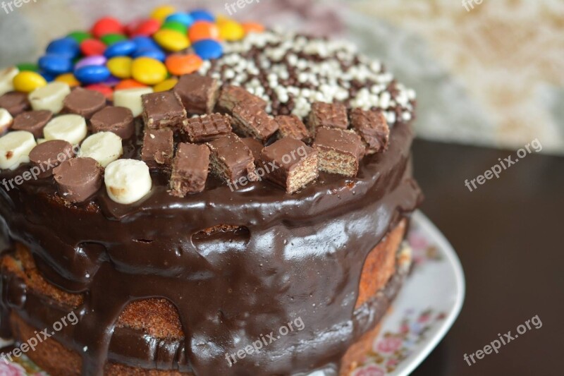 Cake Chocolate Brigadier Free Photos