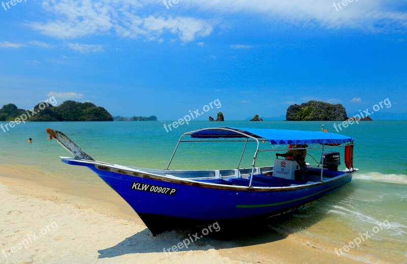 Beach Langkawi Malaysia Free Photos