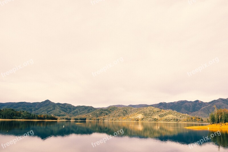 Water Lake Mountains Nature Outdoors