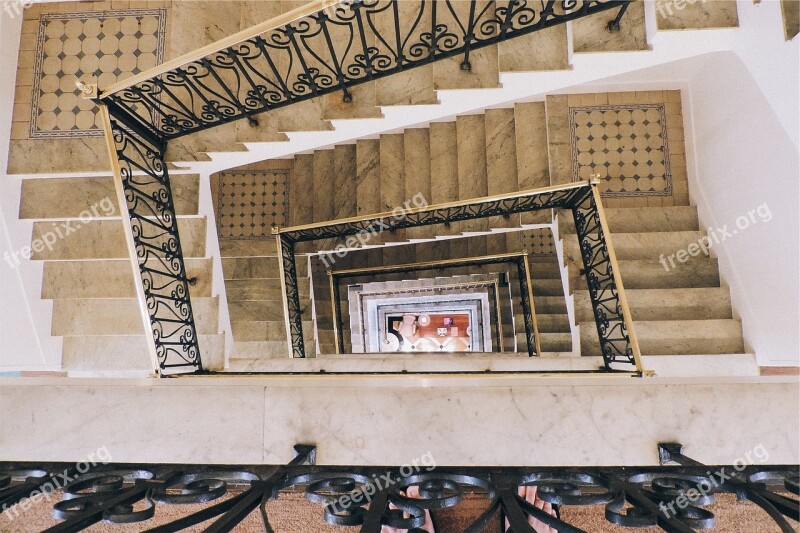 Stairwell Stairway Stairs Steps Free Photos