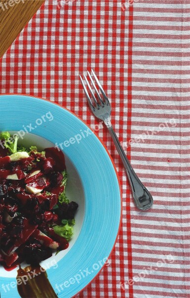 Salad Lettuce Food Healthy Table Cloth