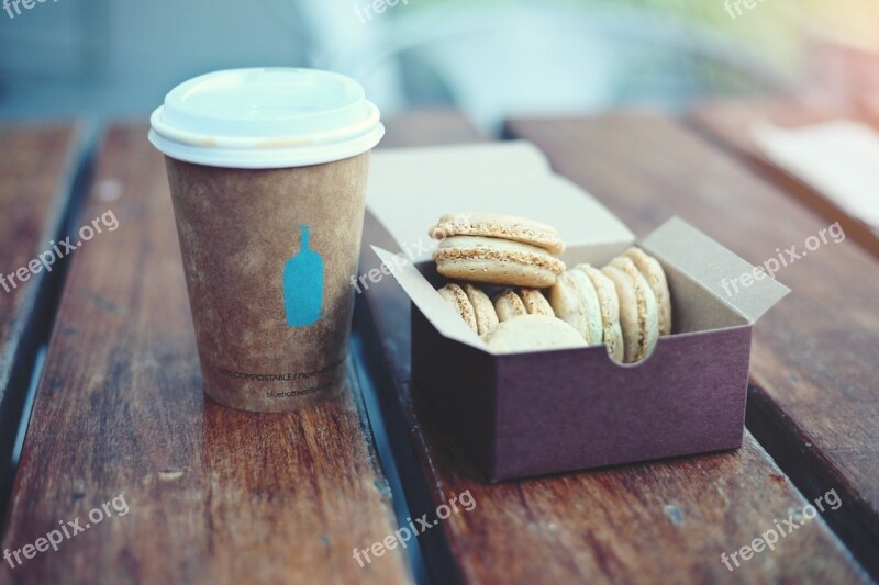 Wood Table Coffee Lid Cup