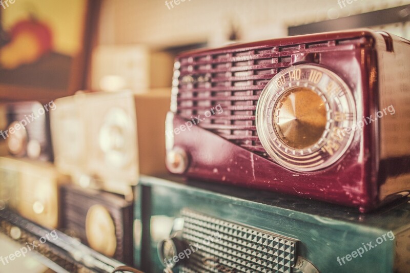 Radios Vintage Oldschool Free Photos