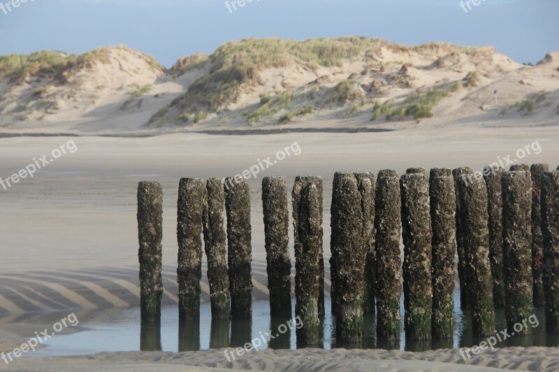 Sea Poles Nature Breakwater Pole