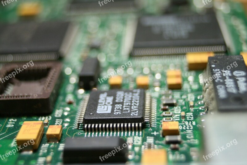 Motherboard Information Technology Electronics Component Free Photos