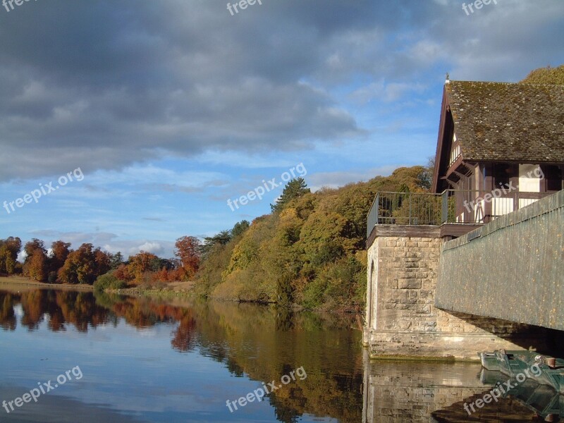 Boat House Lake Boat House Landscape