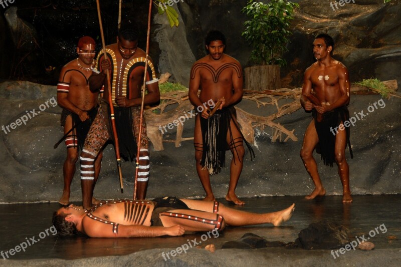 Australia Native American Aborigines Theater Free Photos