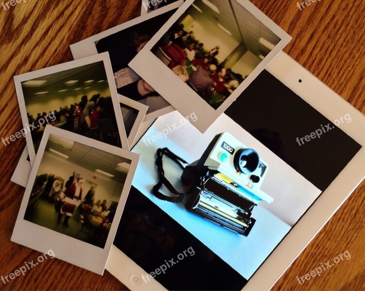 Photography Ipad Camera Polaroid Instant