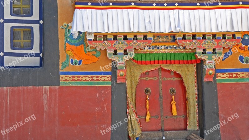 Tibet Monastery Gyantse Buddhism Input