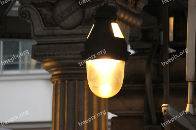 Lamp Metro Paris Urban Free Photos