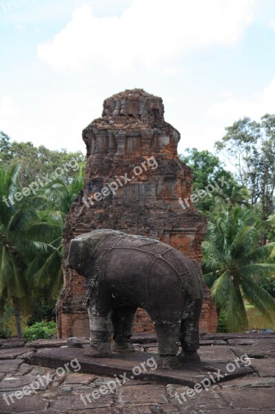 Cambodia Angkor Wat Festival Ruins Temple