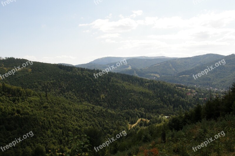 Mountains Polish Landscape Nature Beskids