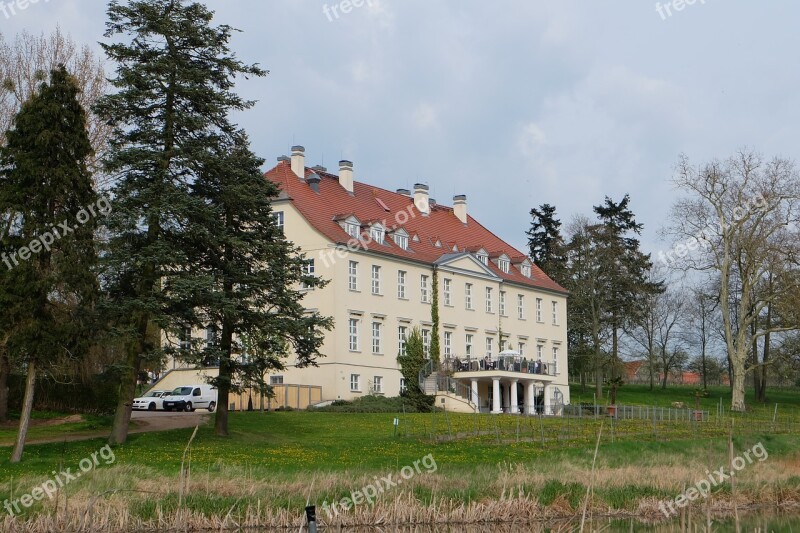 Castle House Building Germany Mecklenburg Western Pomerania