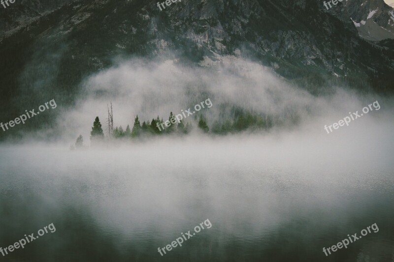 Fog Haze Hazy Mountains Hills