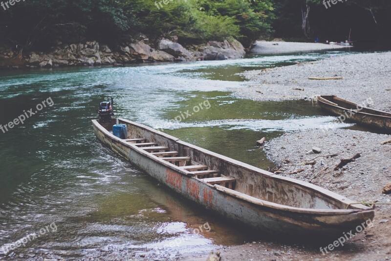 Boats River Water Mud Free Photos