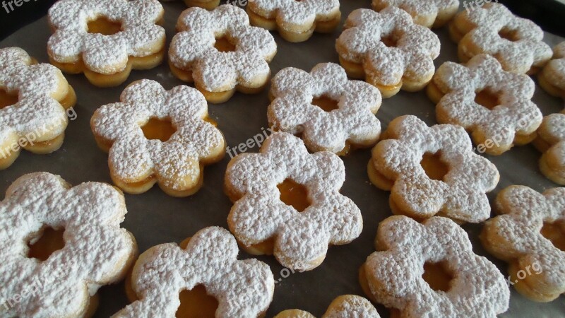 Linzer Sweet Cookie Homemade Baked