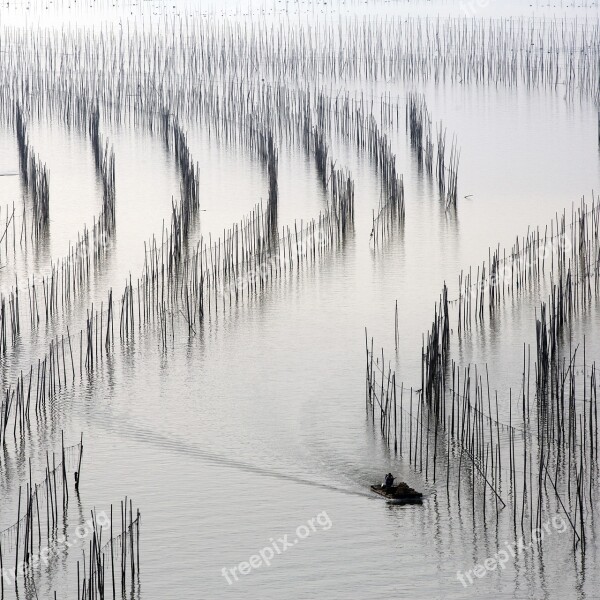 Travel Fishermen River Xiapu China