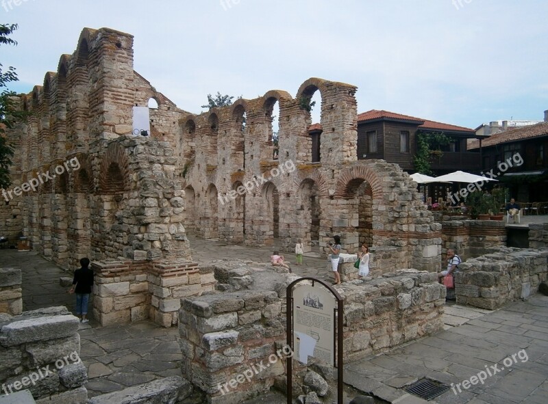 Nessebar Bulgaria Monument Sunny Beach Free Photos