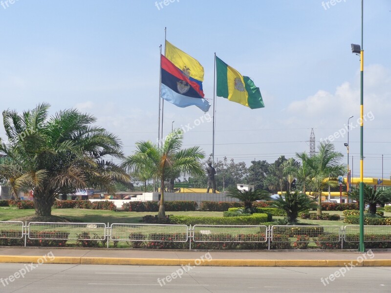 Flags Path Tourism Free Photos